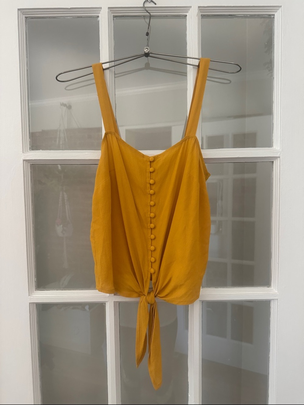 Madewell Sunshine Yellow Tank
